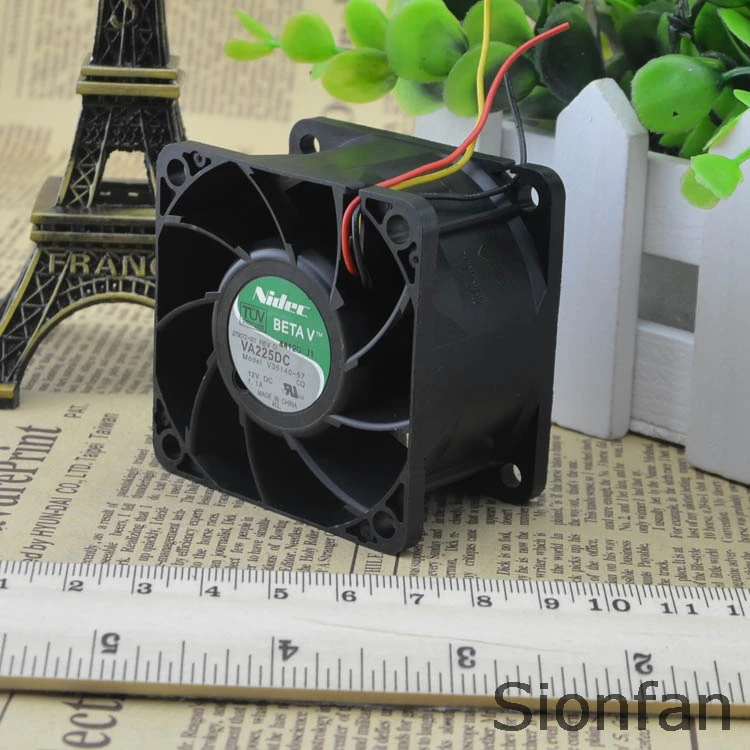 Для NIDEC 279072-001 VA225DC V35140-57 6038 6 см A 12 В с тяжелой работой вентилятора | Электроника