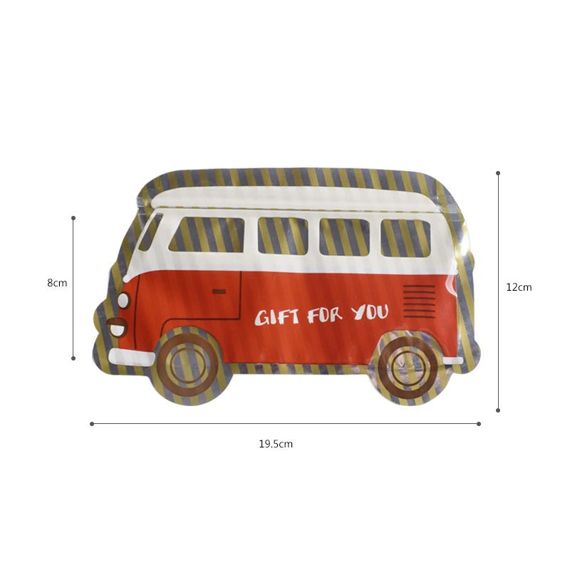 

10 шт. Красные самозапечатывающиеся пакеты Ziplock TINTHINGS для детей