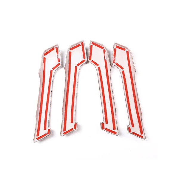 4 шт. сосновая древесина зерна интерьер АБС системы автомобиля Дверная ручка