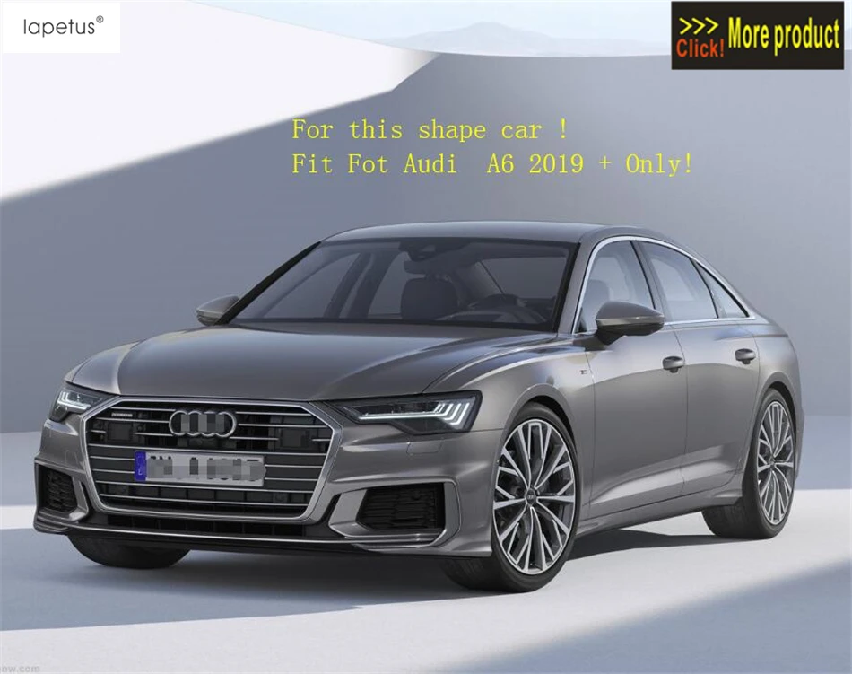Аксессуары Lapetus подходят для Audi A6 C8 ABS Нижняя отделка багажного отделения дверь кнопка включения питания рамка литьевая крышка комплект Отделка 1 шт