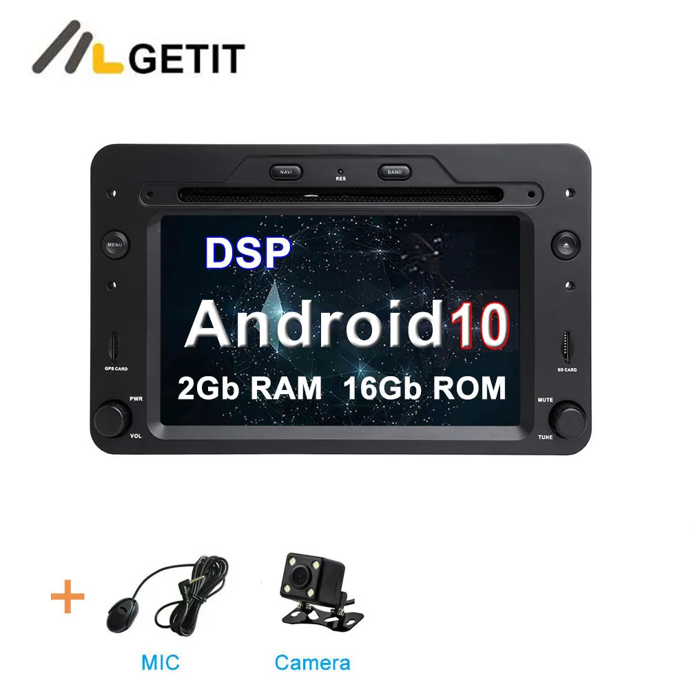 DSP 2G CAMERA DSP Android 10 Автомобильный dvd стерео Мультимедийный Плеер для Alfa Romeo Spider Alfa Romeo 159 Brera 159 Sportwagon с радио - Цвет: DSP 2G CAMERA