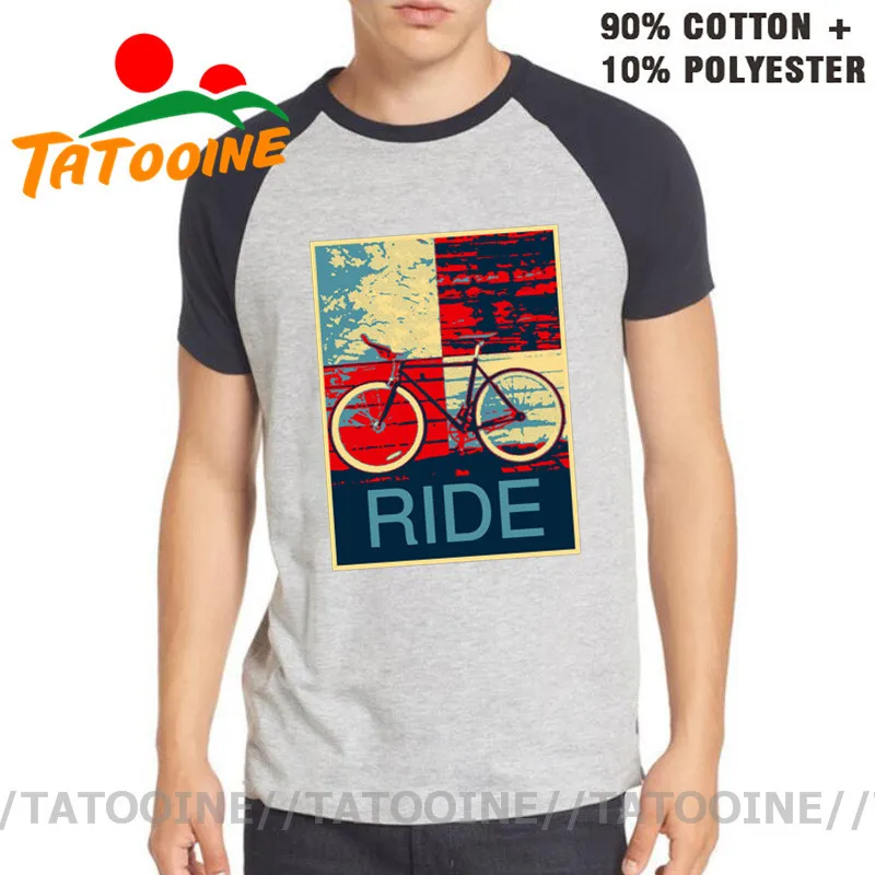 Винтажная повседневная одежда для езды на горном велосипеде Байкерская футболка