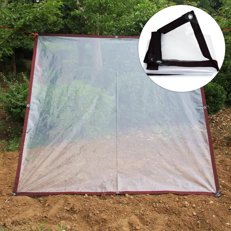 

Plastic PE Tarpaulin Rainproof Cloth Outdoor Garden Plant Car Truck Canopys Waterproof Shading Sail Greenhouse Garden Netting