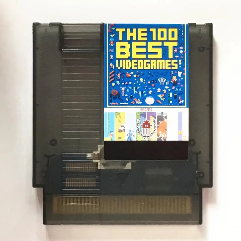 100 лучшее видео игр всех времен! 72 контакта для PAL NTSC Nes Ретро оригинальная и