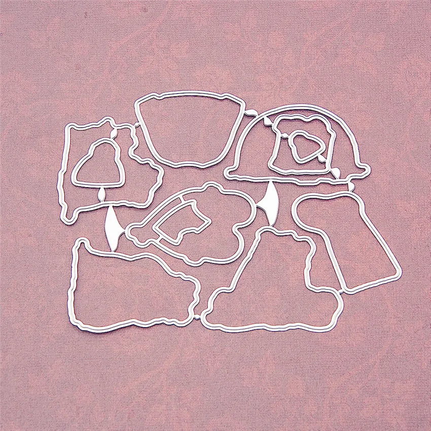 Силиконовые штампы белого медведя прозрачные 13x21 см | Дом и сад