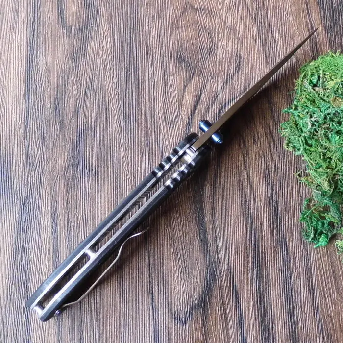 Жар-Ganzo F753M1 58-60HRC 440C G10 или углеродного волокна ручка складной Ножи для выживания