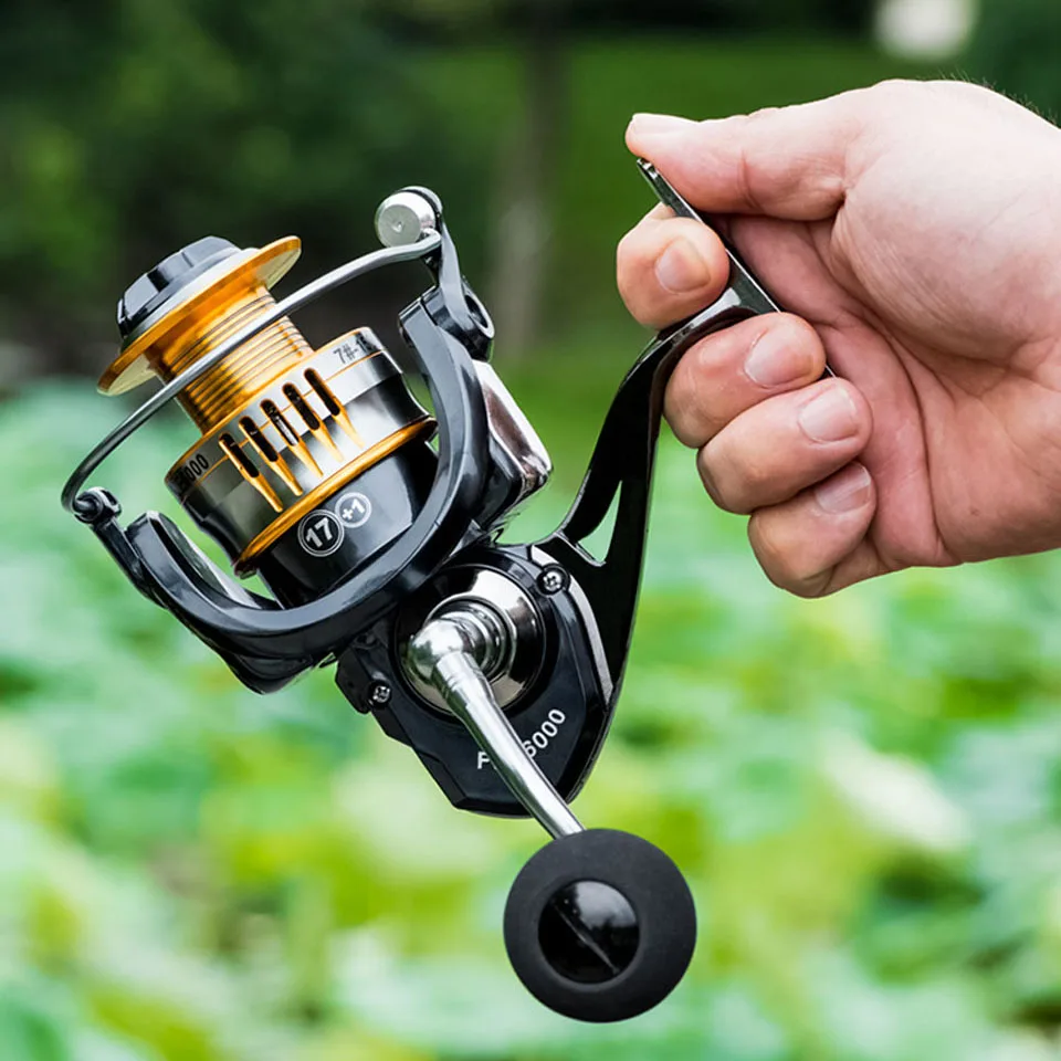 Рыболовная катушка для ловли карпа в соленой воде модель 5 0: 1/4.7:1 2000 7000 легкий