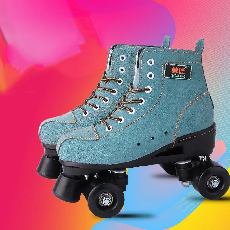 Профессиональные двухрядные роликовые коньки для начинающих мужчин и женщин