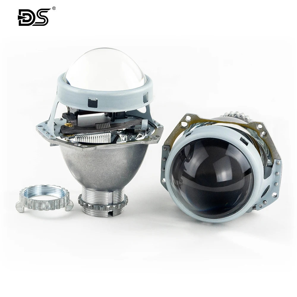 Биксеноновые линзы для прожектора DS LHD HID H4 HL прозрачные D2H D2S лампочка гнездо