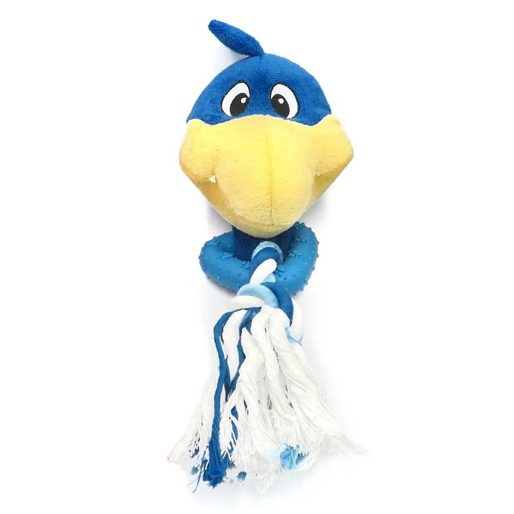 Милая собака жевательная игрушка пищалка животные игрушки для животных плюшевый