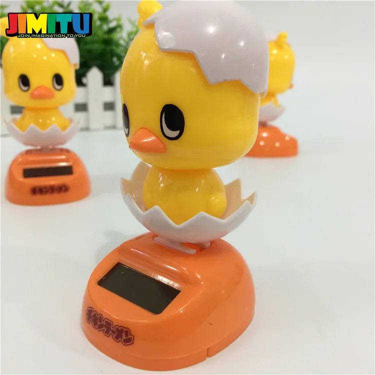 Флип книжка на солнечных батареях для цыплят в яичках танцев автомобиля дома