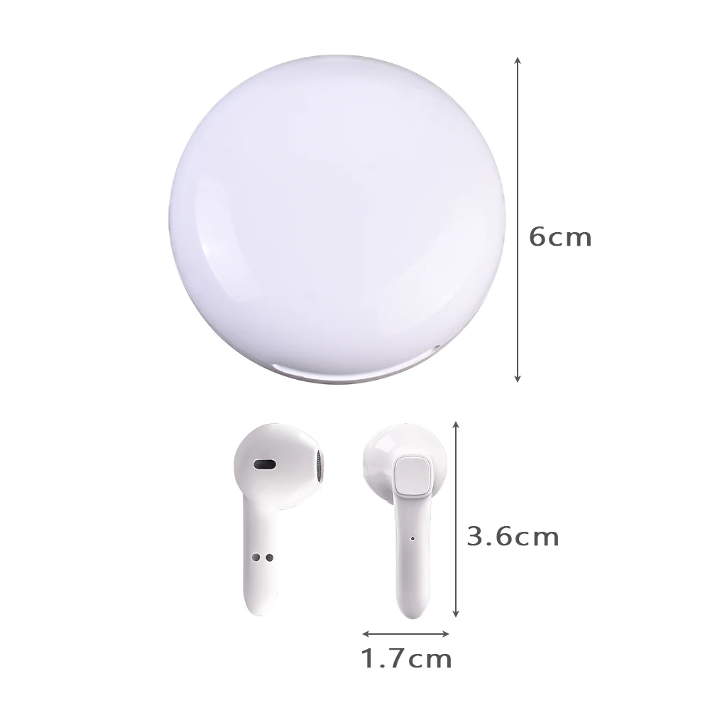 

RFMicron PRO 9S Wireless Bluetooth5.0 Earphone Mini TWS Earbuds Sport Headset with charging BOX For xiaomi oppo smartphone