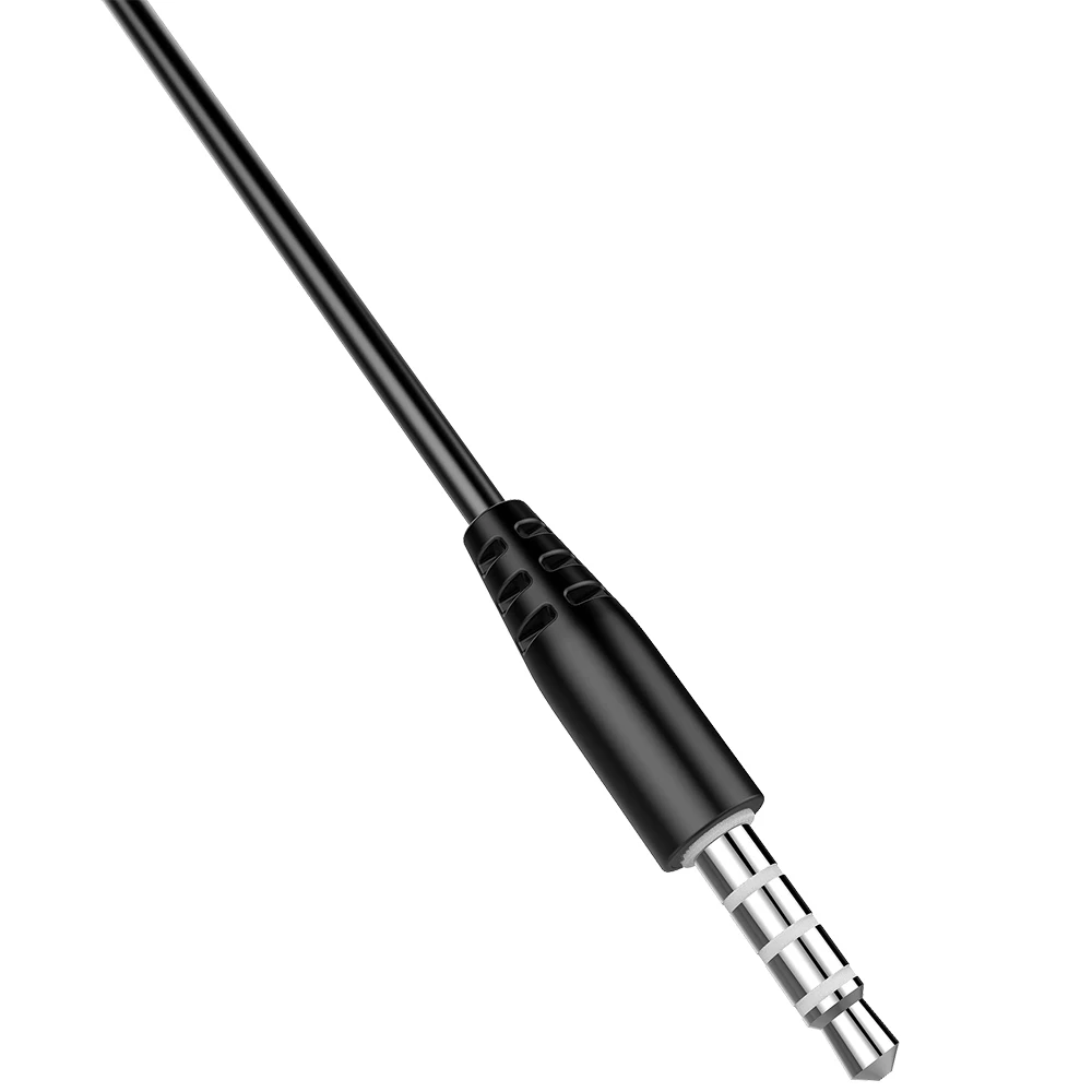 Wired Earphone With Mic In Ear 3.5MM Music Sports Gaming Running Earbuds Super Bass Black For Xiaomi Mi9 Mi8 Huawei Mate30 |