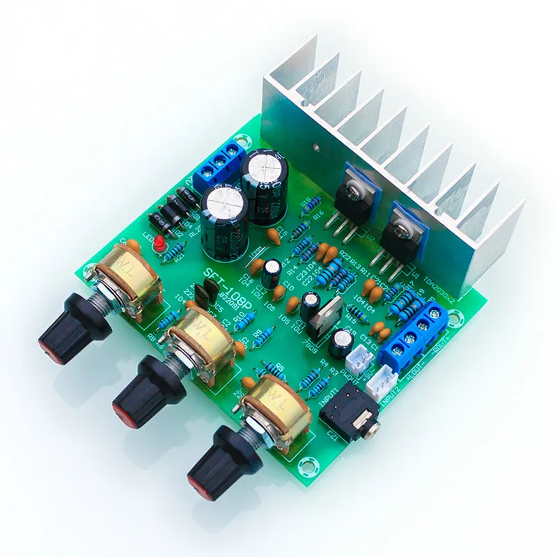 

SOTAMIA TDA2030A Power Amplifier Audio Board 15Wx2 Amplificador 2.0 Stereo Amp Sound Amplifiers Speaker Home Theater DIY