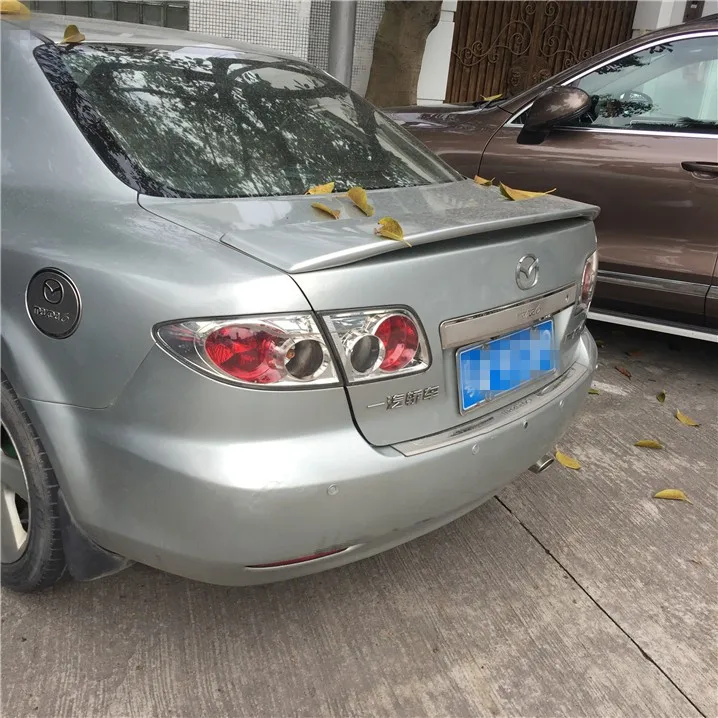 Для Mazda 6 2003-2013 спойлер Высокое качество ABS Материал заднего крыла первоклассника