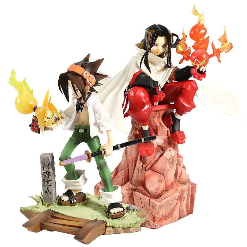 Фигурка из ПВХ Shaman King Hao / Yoh Asakura масштаб 1/8 Коллекционная модель игрушки|Игровые