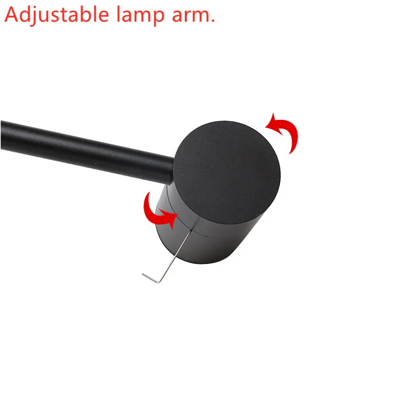 Современная светодиодная настенная лампа длинный подвесной светильник в