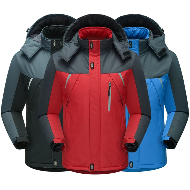 Men Spring and Autumn Coat Outdoor Jacket Windproof Waterproof Coat Mountaineering Hooded Jacket Windbreaker Winter Jacket Men