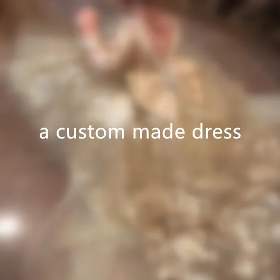 

a custom made dress