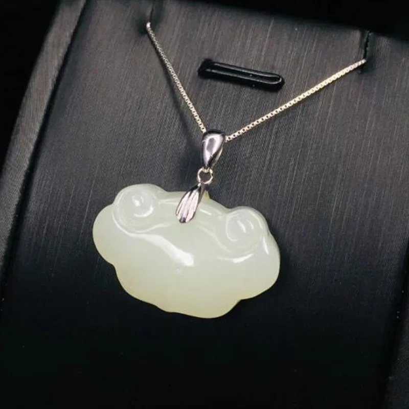 Ожерелье с кулоном и цепочкой из серебра 925 пробы | Украшения аксессуары