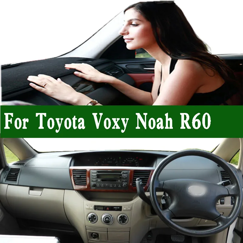 

For Toyota Voxy Noah I X R65 R60 MK1 2001-2007 Dashmat Dashboard Cover Instrument Panel Sunscreen Pad Anti-Dirt Proof Ornaments