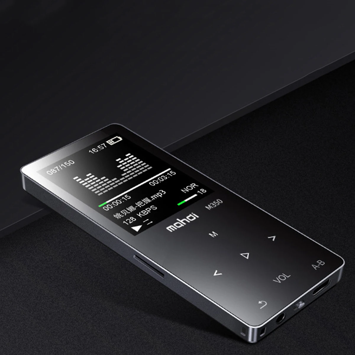 Цифровой Hi Fi Bluetooth MP3 музыкальный плеер Портативный fm радио USB мини BT диктофон с