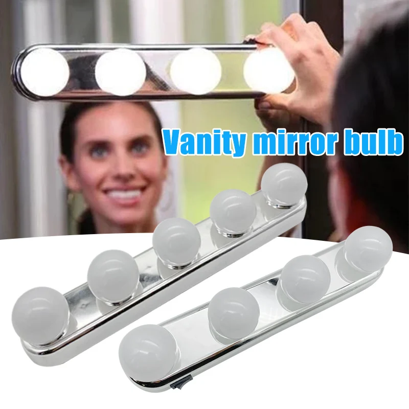 

Durable Portable Light Bulbs Punch Free Cordless Sucker Light for Makeup Mirror CANQ889