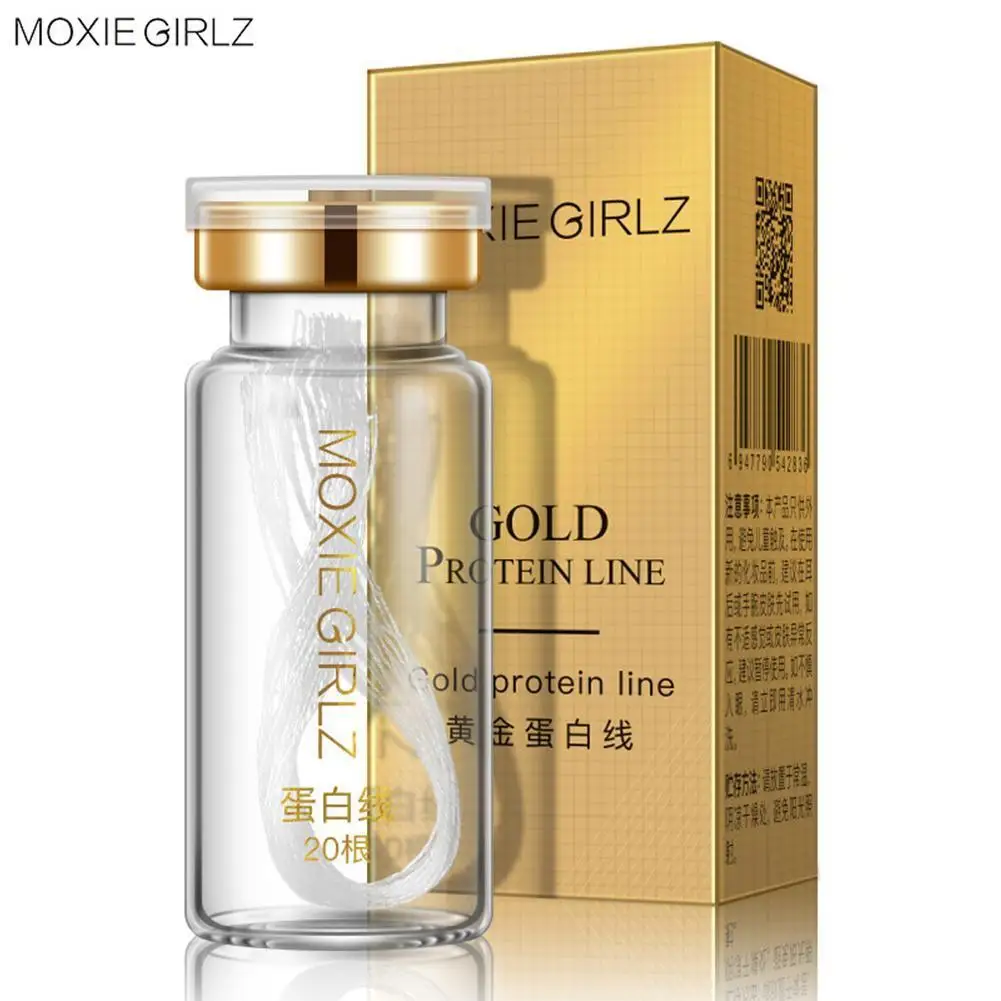 

Hot Sale Protein Peptide Essence Firming Skin Anti-wrinkles Skin Care Golden Protein Lines Pure Collagen Whitening Face Serum