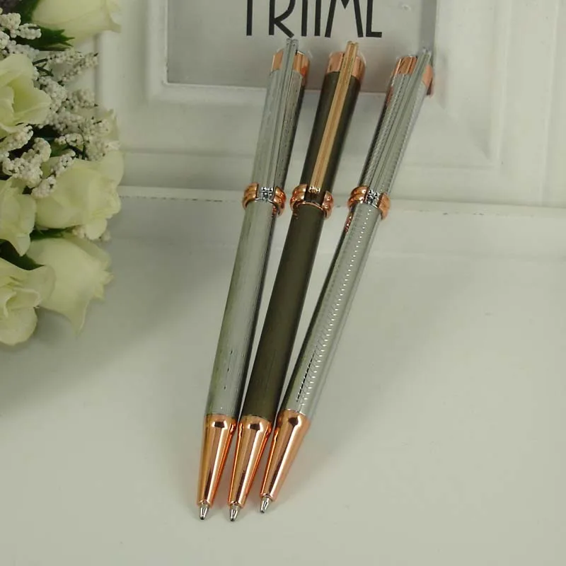 Новейшая шариковая ручка уникальный дизайн Гравировальный узор высокое