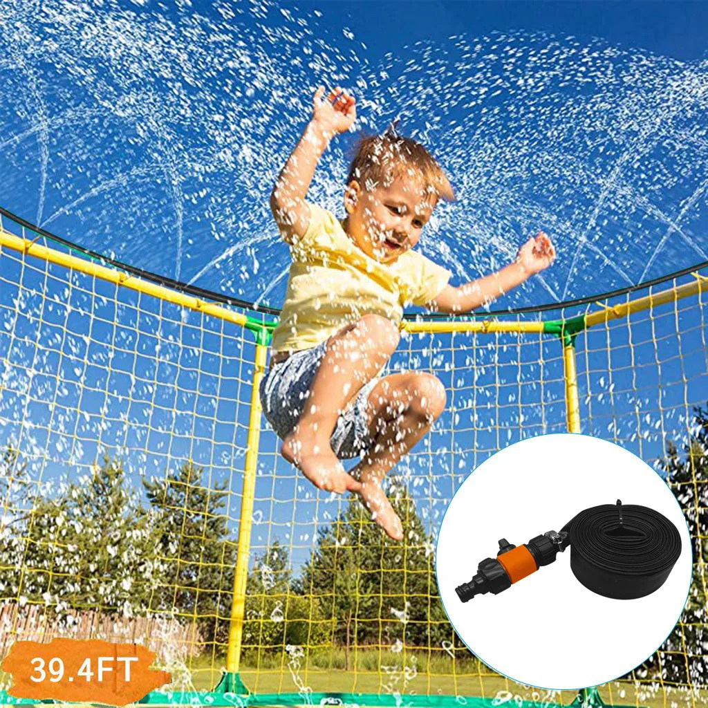 Спринклер для воды летний батут аксессуары сада и пляжа 39 футов|Садовые