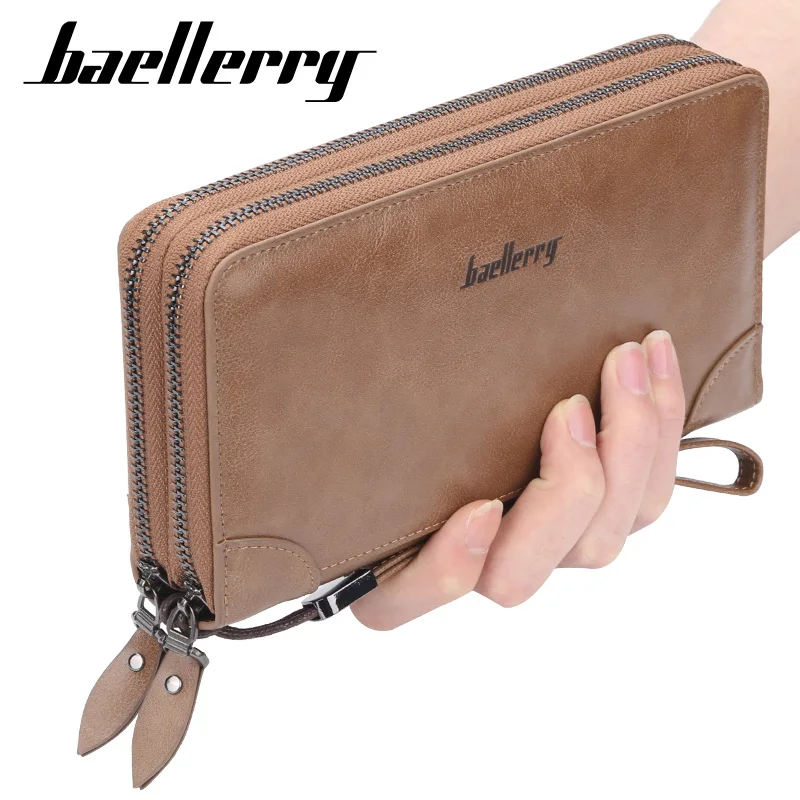 Новые мужские кошельки классический длинный стильный держатель для карт мужской