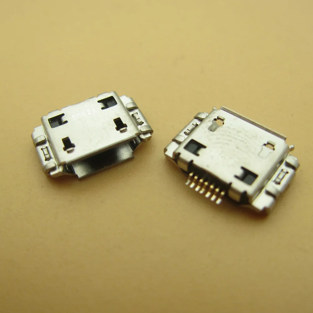 50 шт. оригинальный разъем micro mini USB для подключения зарядного устройства Samsung Galaxy