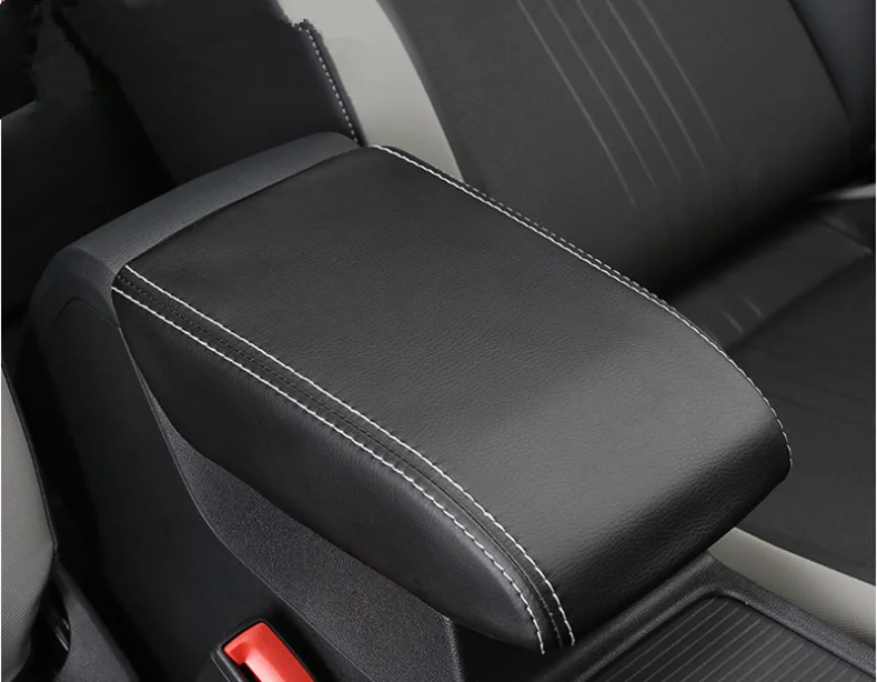 Car armrest Console cover cushion Support box armrest top matte Liner car style For VW Golf 8 MK8 2020 2021 Accessories