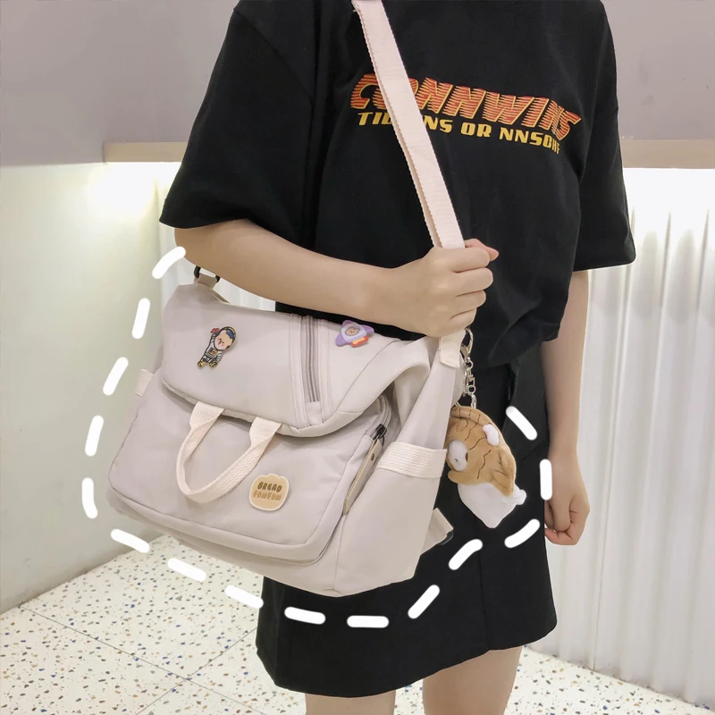 Женский школьный рюкзак Harajuku женский корейский Ulzzang многоцелевые школьные сумки