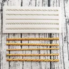 Плетеные веревки силиконовые формы Fondant (сахарная) Формы для выпечки торта Формы для шоколадной мастики, сахара, Кухня гаджет