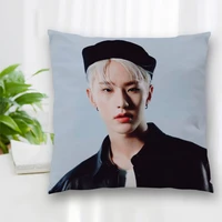 custom kpop hoshi seventeen pillowcase with zipper bedroom home office decorative pillow sofa pillowcase cushions pillow cover