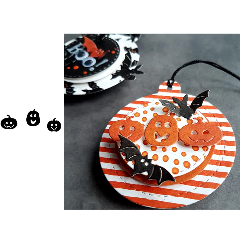 Металлические штампы форма для вырезания улыбки тыквы новинка 2019 скрапбукинга