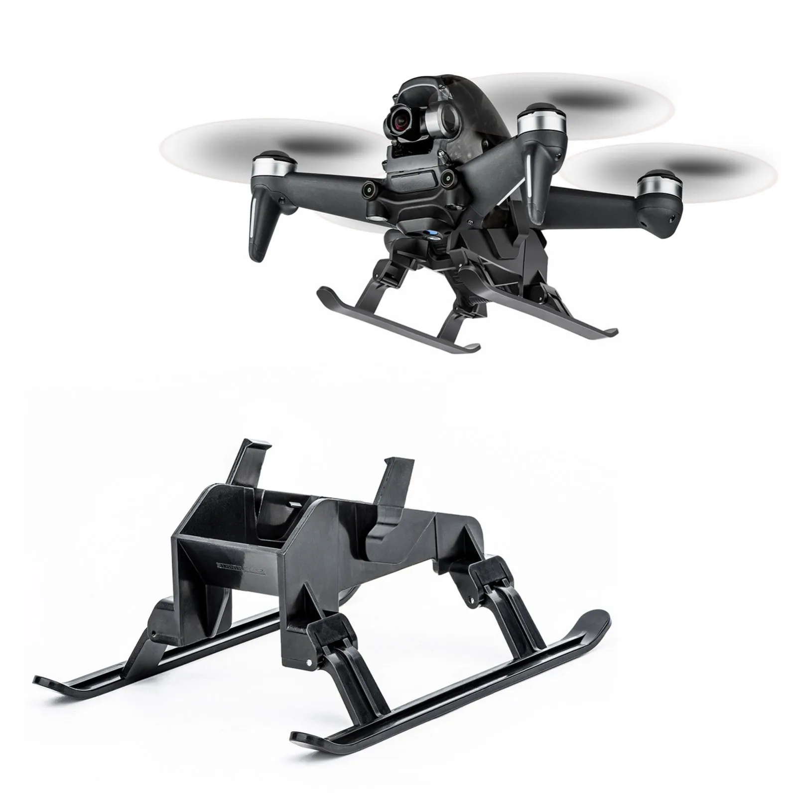 

Increased Tripod For Dji Fpv Combo Drone Landing Gear Anti-fall Protection Tripod Foldable Quick Release Stability Accessories