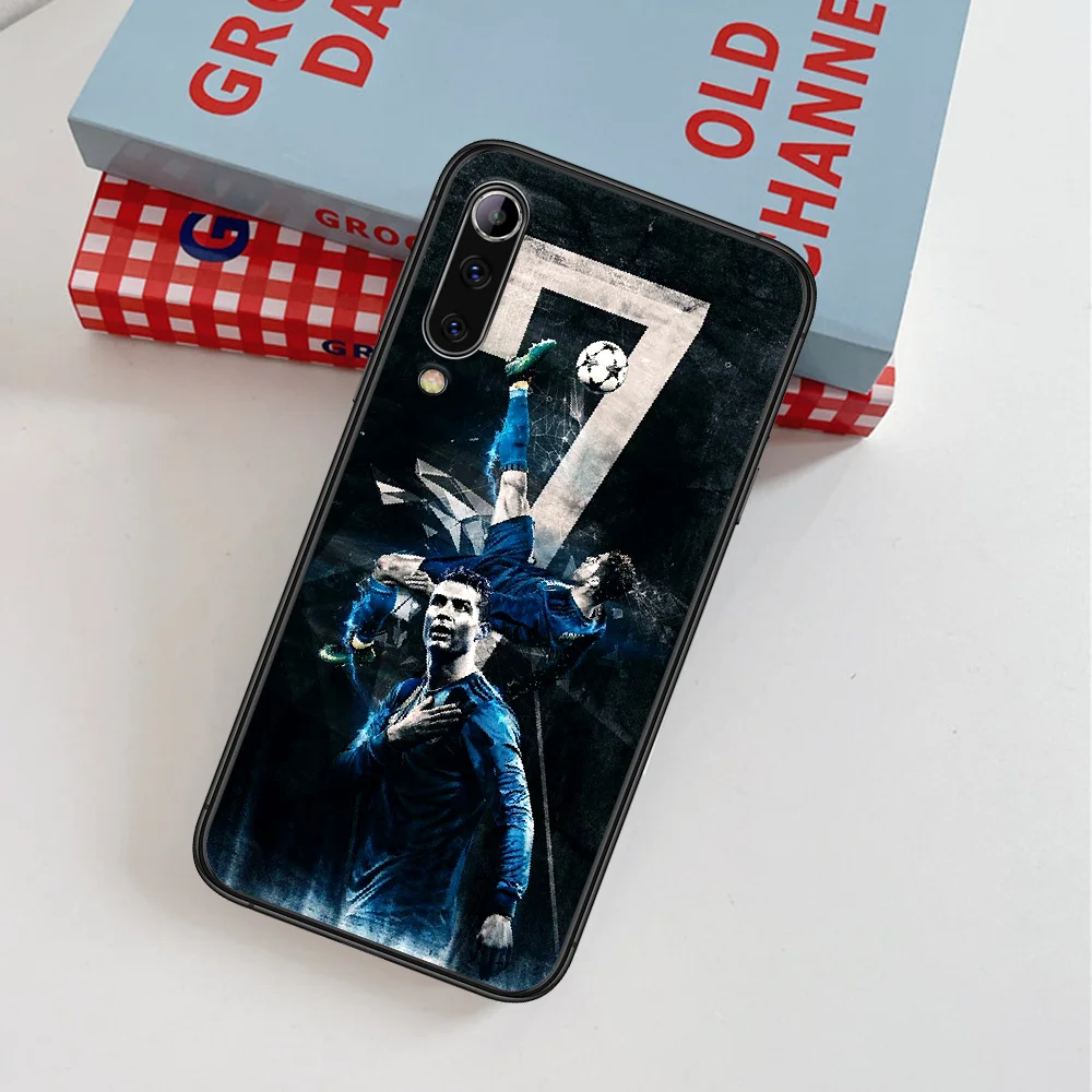 

Cristiano Ronaldo Soccer Football CR7 7 Phone Case For Xiaomi Mi Note 10 A3 9 MAX 3 A2 8 9 Lite Pro Ultra black Cover Pretty