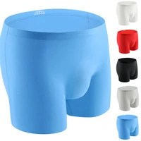 3d bulge pouch mens sexy breathable brief ice silk men comfortable underwear ultra thin underpants male boxer briefs panties
