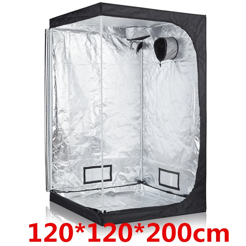 Led Grow Lighting Крытая гидропоника, шатер для выращивания, Гроу-рум для коробка для выращивания растений, светоотражающий майлар нетоксичный садовый Теплицы 60/80/100