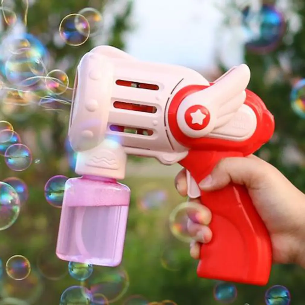 

Kid Electric Bubble Machine Toy Summer Funny Cartoon Cute Magic Bubble Toy Children Toys Gift Kid Outdoor Toys