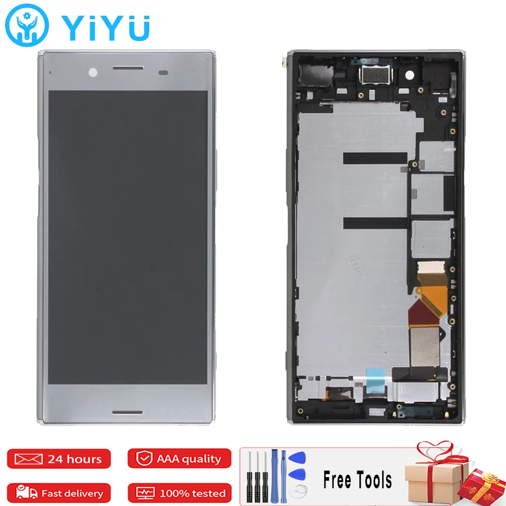 5 &quotОригинальный ЖК экран для SONY XPERIA XZ Премиум дисплей с сенсорной панелью G8142 G8141