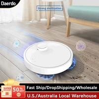 smart wireless robot vacuum cleaner for home appliance usb rechargeable washing sweeping mopping robotic floor cleaning