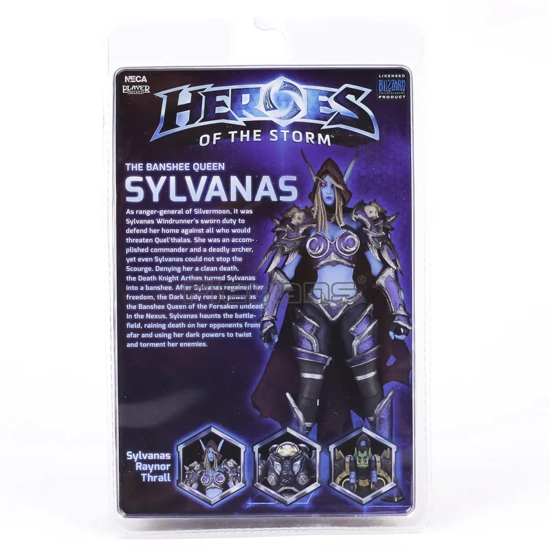 NECA &quotHeroes Of The Storm&quot Сильвана ПВХ движущаяся фигурка Коллекционная модель