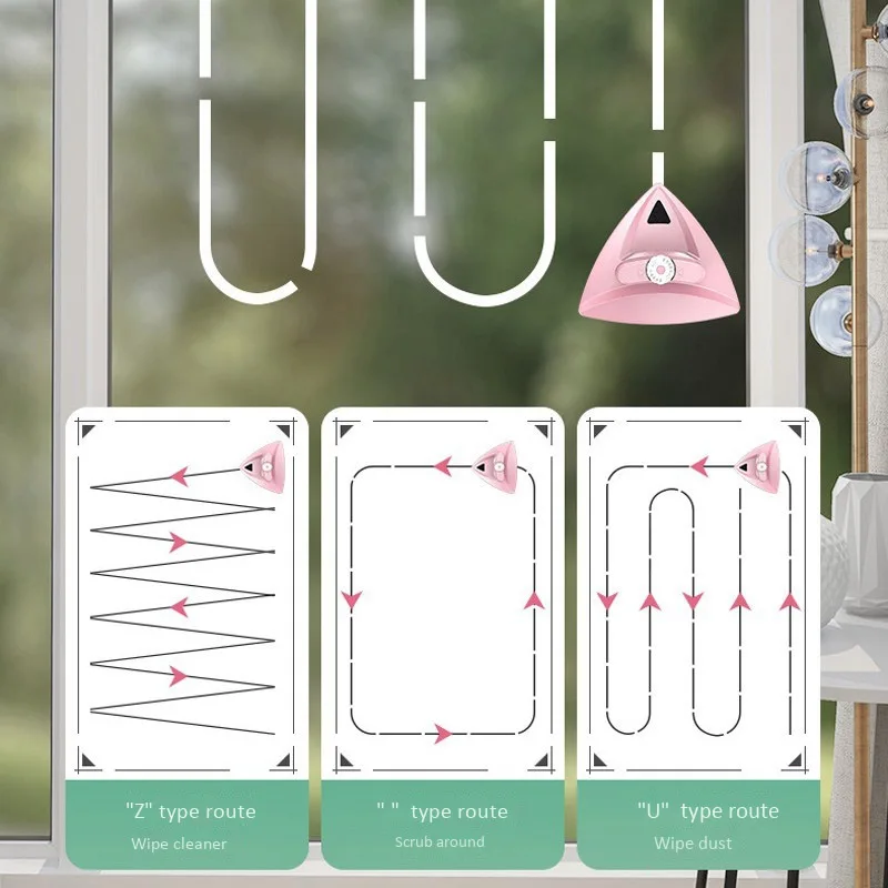 

Magnetic Glass Cleaning Brush Window Wiper Adjustable Double-Side Cleaning Tool for Windows Magnet Clean