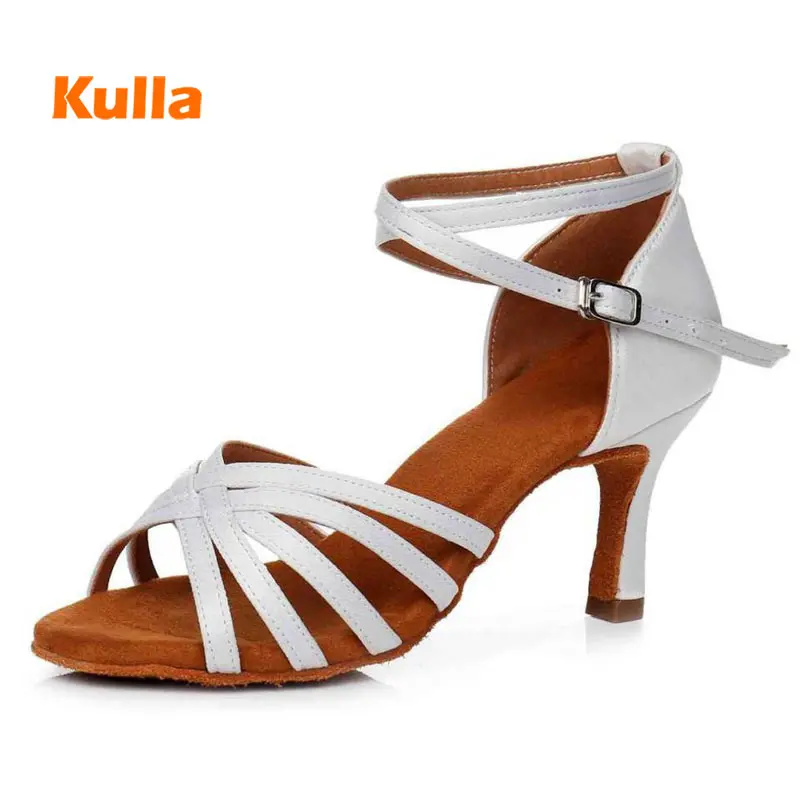 

Women Latin Dance Shoes Girls Tango Salsa Ballroom Dancing Shoes High Heel Performance Ladies Sandals zapatos baile mujer latino