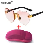 Солнцезащитные очки WarBlade детские, для мальчиков и девочек, без оправы, UV400