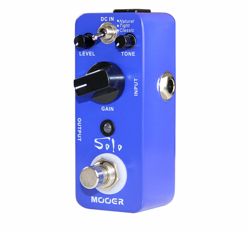 MOOER SOLO искажения гитарная педаль с высоким коэффициентом усиления 3 режима