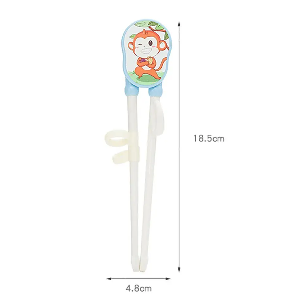 

Cute Cartoon Animal Children Plastic Chopsticks Reusable Training Tableware